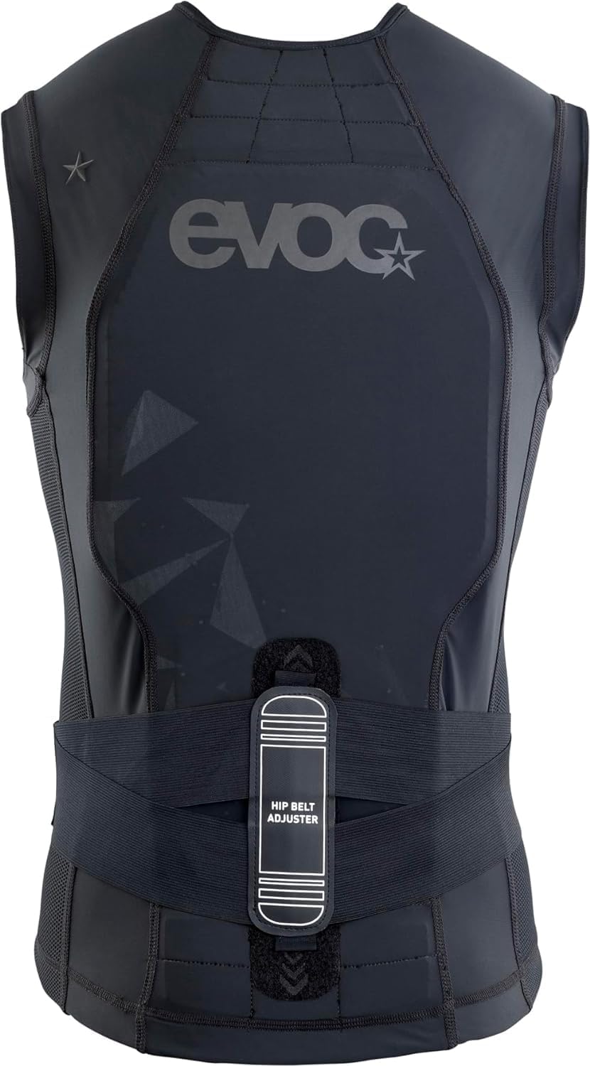 EVOC Protector Vest Pro Men, Protector Waistcoat (LITESHIELD Flex Back Protector, AIRO Flex Hip Belt, Incl. Odour-inhibiting Technologies, Machine Washable, Size:
