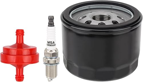 Carbhub 951-12690 Filtro de aceite para Troy Bilt TB30 TB30R TB42 TB46 Cortacésped Cub Cadet XT1 CC30 CC30H CC800 CR30 Craftsman LT1500 LT3800