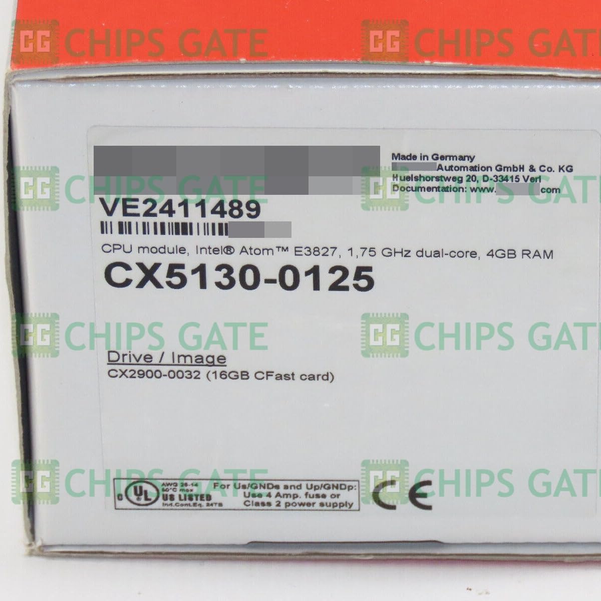New One Original CX5130-0125-4GB One-Year Warranty for Ship