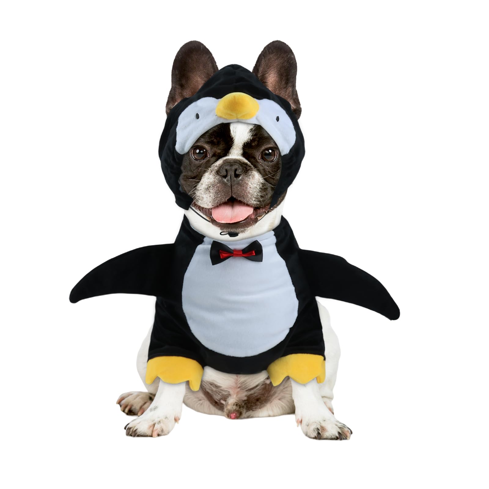 HOTUMN Penguin Halloween Costume - Cute and Funny Pet Costume Soft Dog Cosplay Outfits for Small Pets