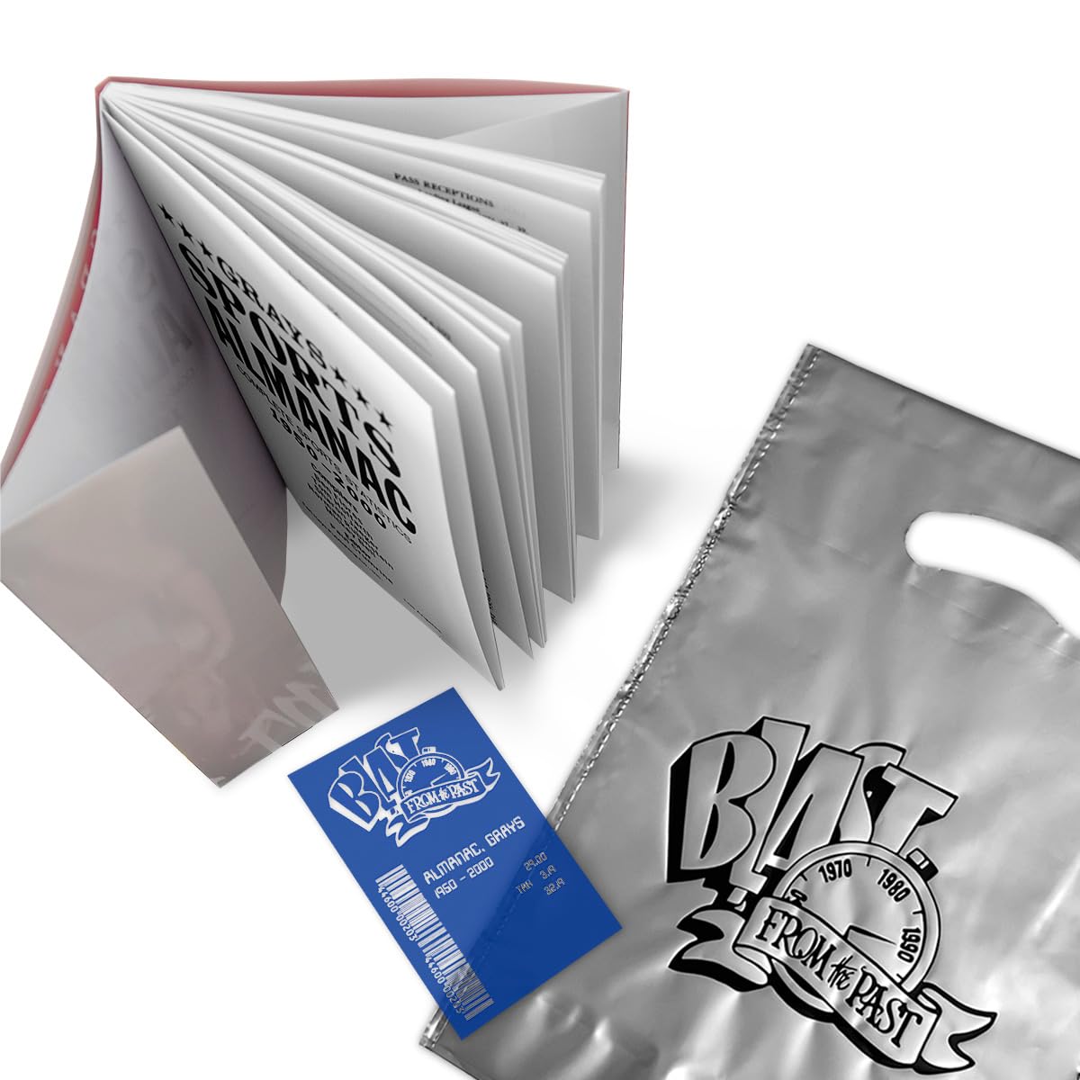 Generisch Retour vers le futur Grays Sport Almanach avec étui et sac d'argent