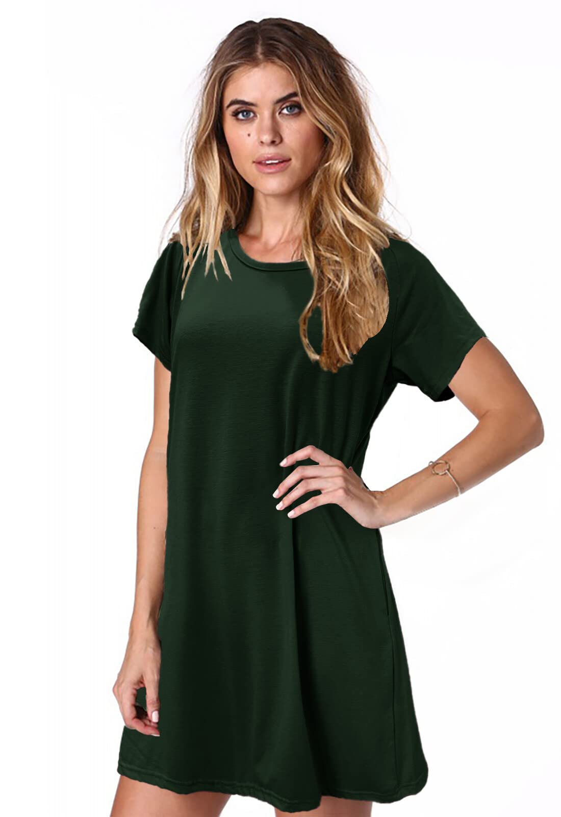 Alaster Queen Flannel Fall Tunic Dress For Women Vestido Mujeres