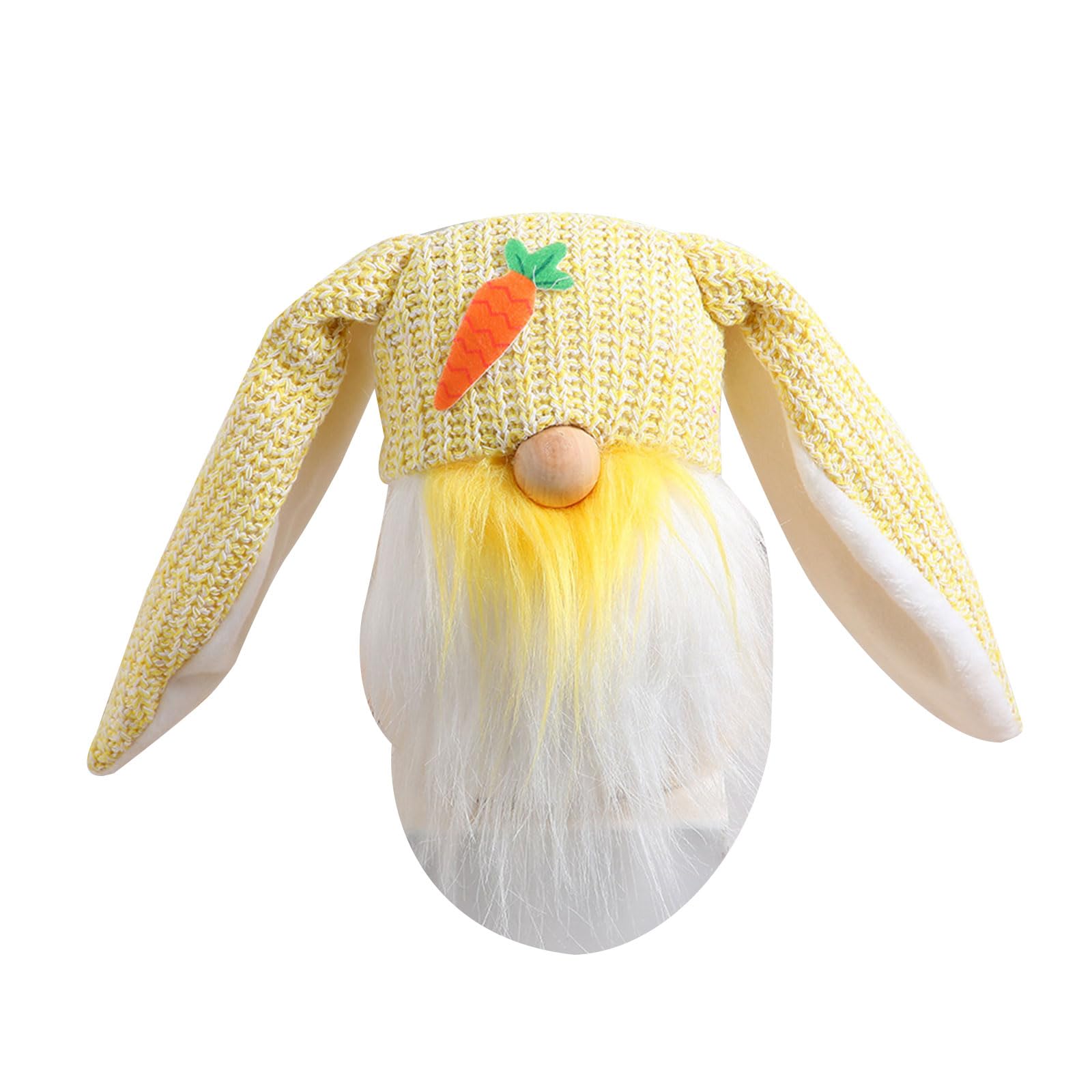 Buxuaaaa Doll Faceless Soft Plushie Spring Ornaments for Festive Decoration and Kids Gift Easter Doll