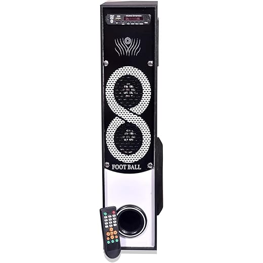 Football Tower Speaker with Remote Control