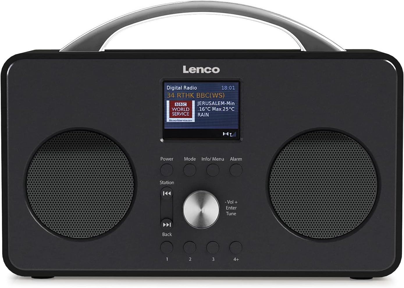Lenco PIR-645 - Radio Internet Portable - W-LAN - Récepteur