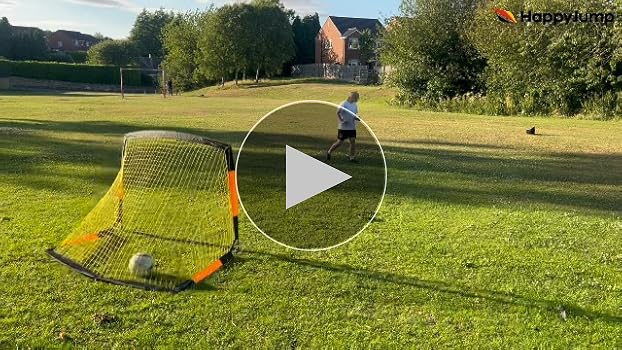 MOLHEM Faltbare Fußball-Tornetze 2er Set - Trainingsziel Für Schussgenauigkeit