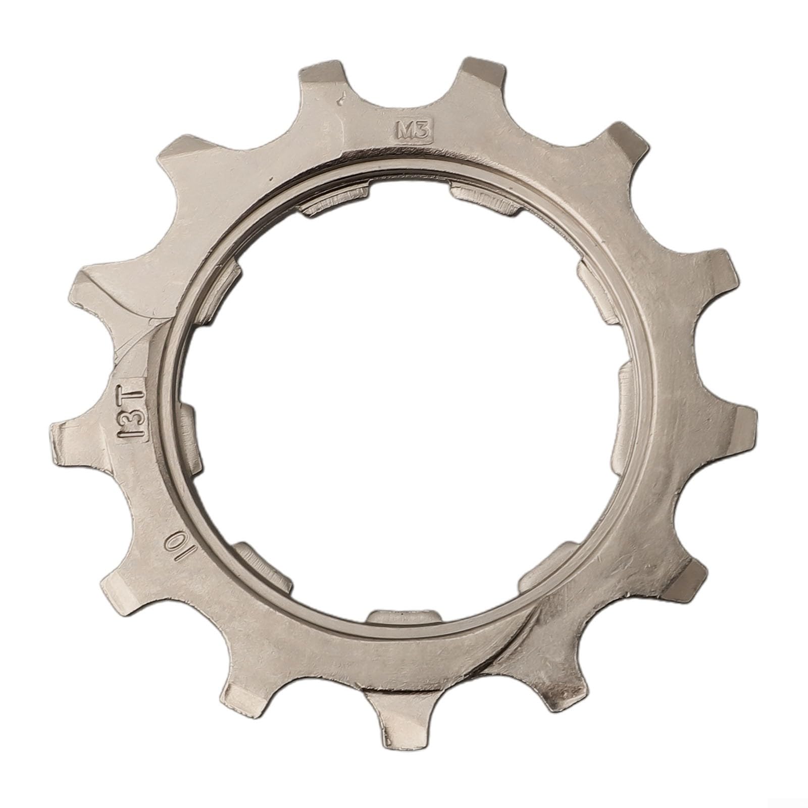 RiseNova Lightweight Steel Bike Freewheel Cog 11 12 13 Tooth for 8-11 Speed MTB Road Cycling, Narrow Wide Design Low Noise Sprocket(10S 13T)