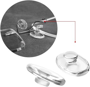 Eyeglasses Nose Pads Replacement For Silhouette Push in Sunglasses