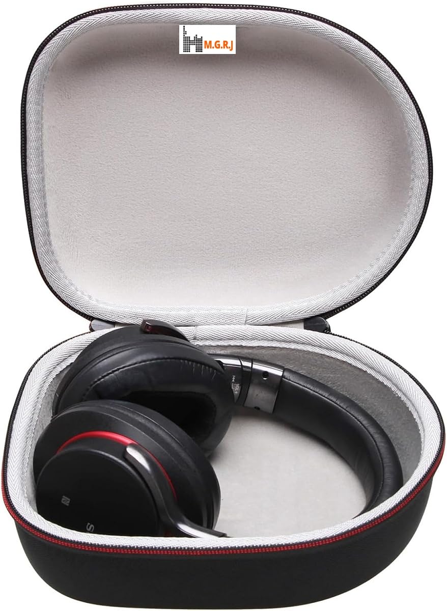 M.G.R.J® Hard Travel Carrying Headphone Case Cover for Sony PS5 Pulse 3D / INZONE H9, WH-G900N / INZONE H7, WH-G700 Gaming Wireless Over Ear Headset (EVA|Black) M.G.R.J® Hard Travel Carrying Headphone Case Cover for Sony PS5 Pulse 3D / INZONE H9, WH-G900N / INZONE H7, WH-G700 Gaming Wireless Over Ear Headset (EVA|Black)