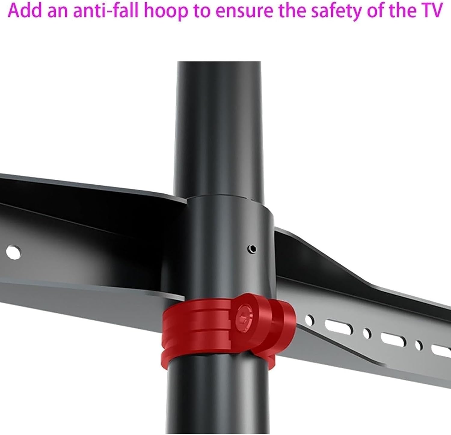 TV Floor Stand Partition Rotating Frame, Full Motion Rotation Tilt Swivel TV Mount, LCD TV 360 Degree Rotating Frame, for Most 32-75 Inch Flat Curved TVs, Up to 45kg, Max（One Color