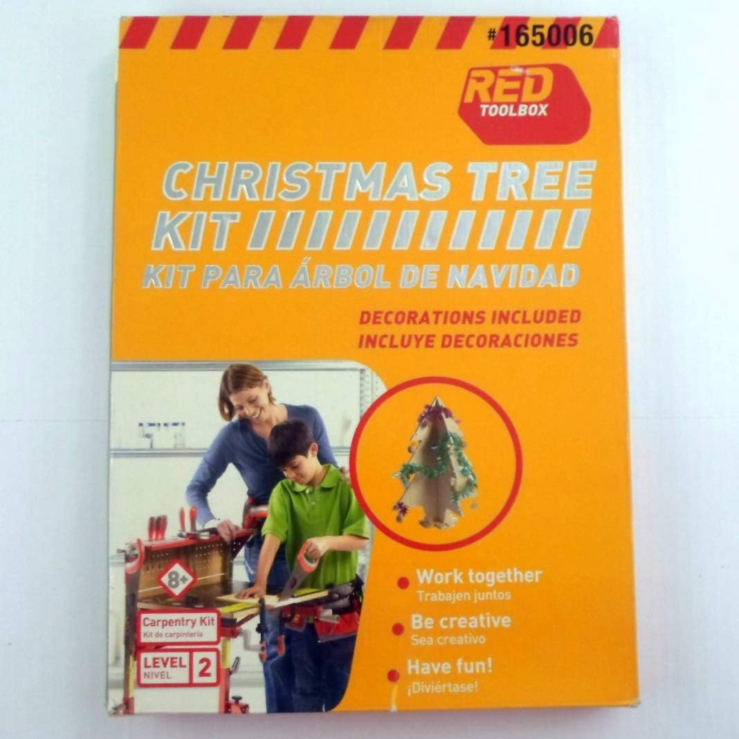 Red Toolbox Christmas Tree Kit