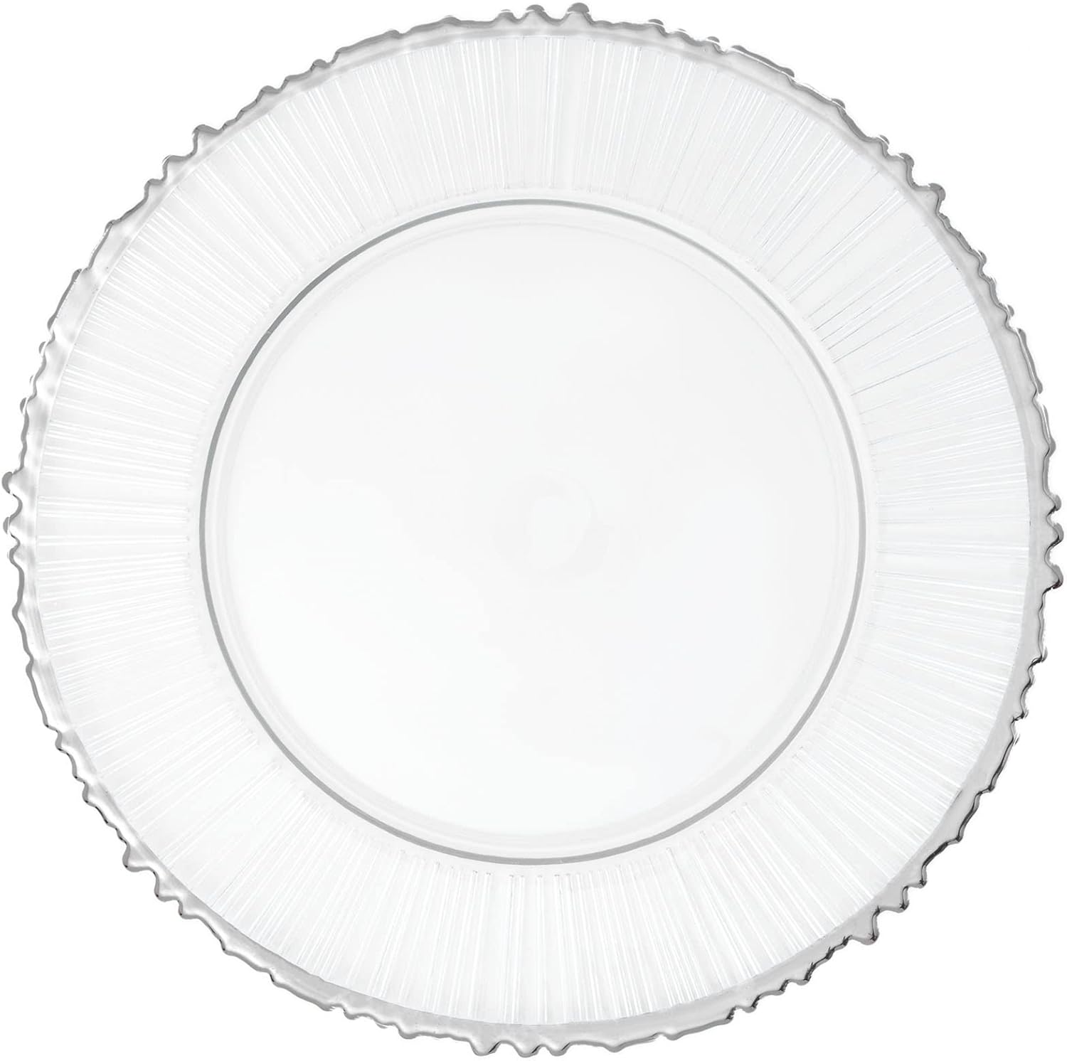 Simply Elegant Sunflower Glass Charger Plate Service