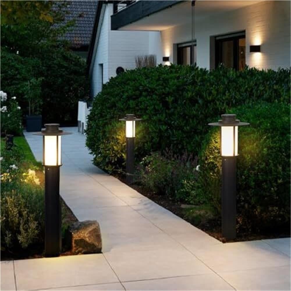 Impermeabile Esterno Viale Paesaggistico Luce Moderno Allu Luci a Palina