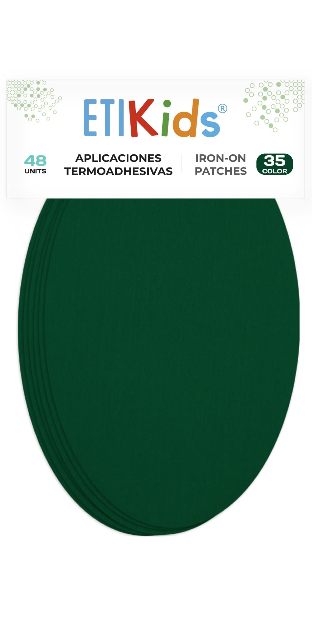 48 Jade Green Iron-On Fabric Repair Patches โ Knee & Elbow Patches for Clothes, Trousers, Jackets, Sweaters & Shirts, 16 x 10 cm