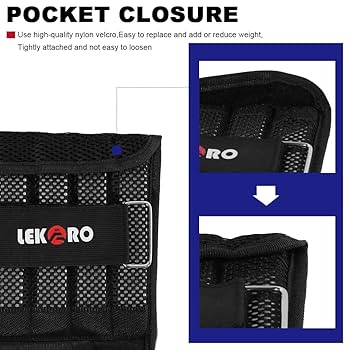 Pesi Per Polso E Caviglia Regolabili - 1 Kg Coppia Per Fitness - Foto 8