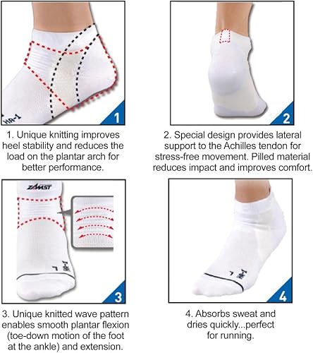 Miniatura 2 de Zamst ha-1calcetines para correr