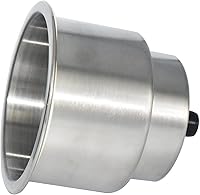 Vista 5 de Yuanhe Soporte para bebidas de acero inoxidable con drenaje para barco marino, caravana, caravana, 6