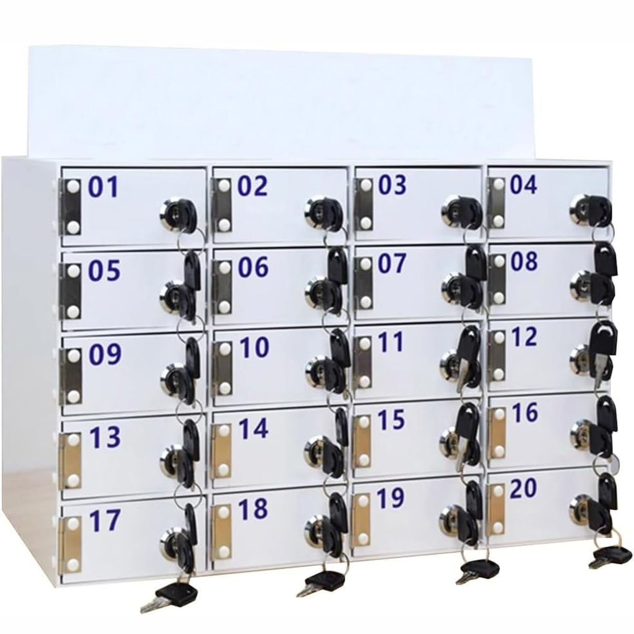 SDdPulse Mobile Phone Charging Stations Phone Storage Cabinet Mobile Phone Storage Cabinet, Cell Phone Locker Classroom, Telephone Cabinet,60grids