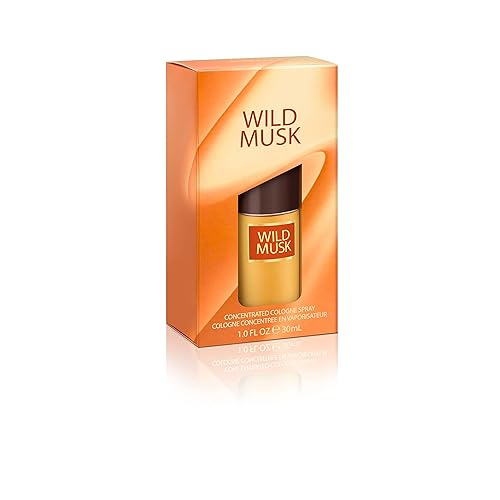 Miniatura 2 de Wild Musk Eau de Colonia en aerosol, fórmula vegana, perfume, aroma picante cálido, 1.0 oz