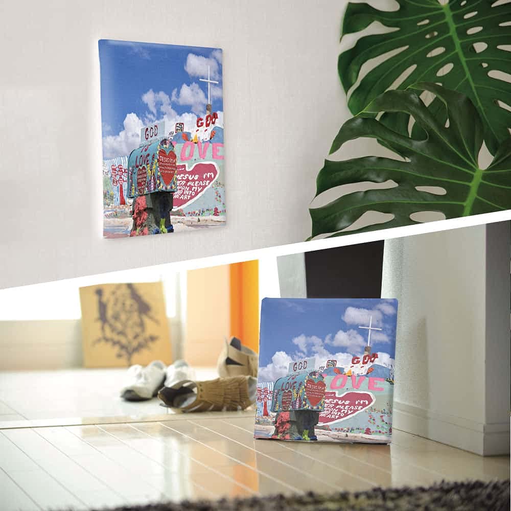 Amazon.co.jp: 自然 ハート アートパネル 57cm × 57cm Lサイズ 日本製