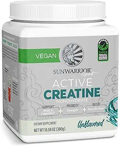 Creatine Monohydrate Powder Micronized PreWorkout Recovery Supplement | Support Muscle Building Strength Training Cognition | Vegan & Keto Friendly Easily Mixes (60 Serving) Unflavored Active Creatine