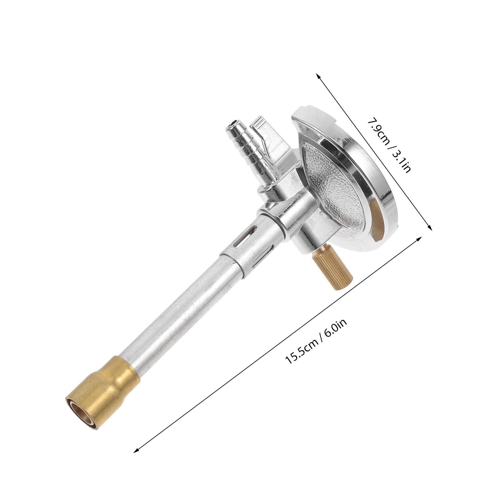 SUPVOX Brûleur Bunsen Gaz avec Stabilisateur de Flamme et Régulateur Basculement Kit Chauffage Laboratoire Sécurisé