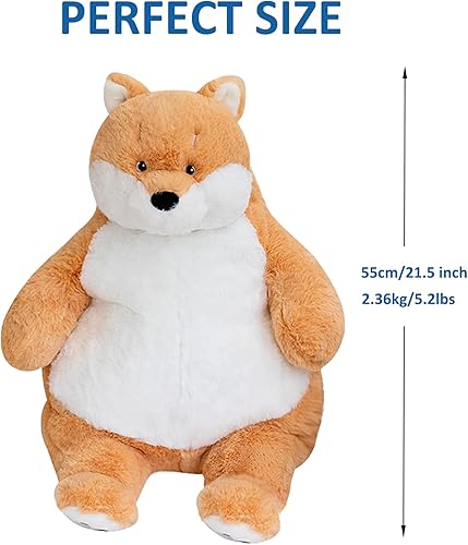 Miniatura 10 de ronivia Husky - Animales de peluche con peso, 21.5 pulgadas, 5.2 libras, juguete de peluche de perro Husky con peso grande, regalo para niños y niñas