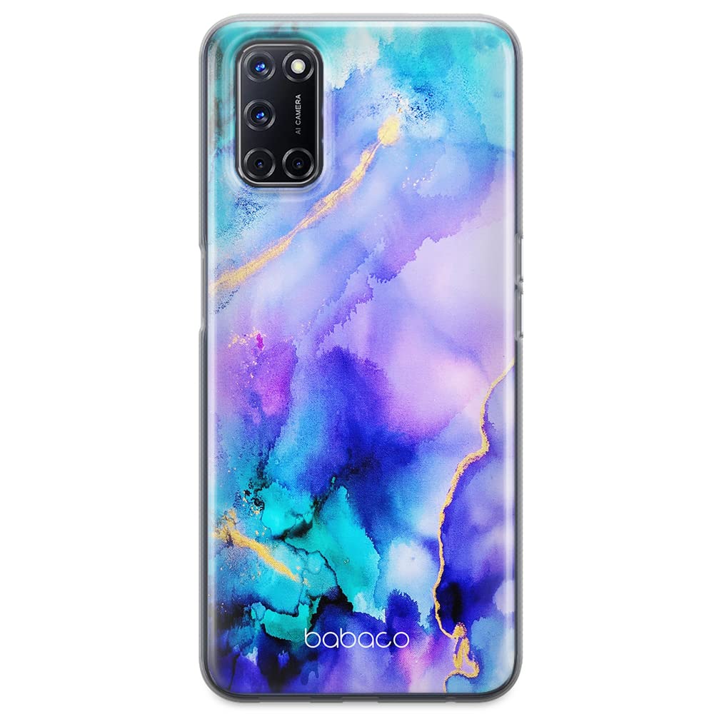 ERT GROUP mobile phone case for Oppo A92/ A72/ A52 original and officially Licensed Babaco pattern Abstract 011 optimally adapted to the shape of the mobile phone, case made of TPU