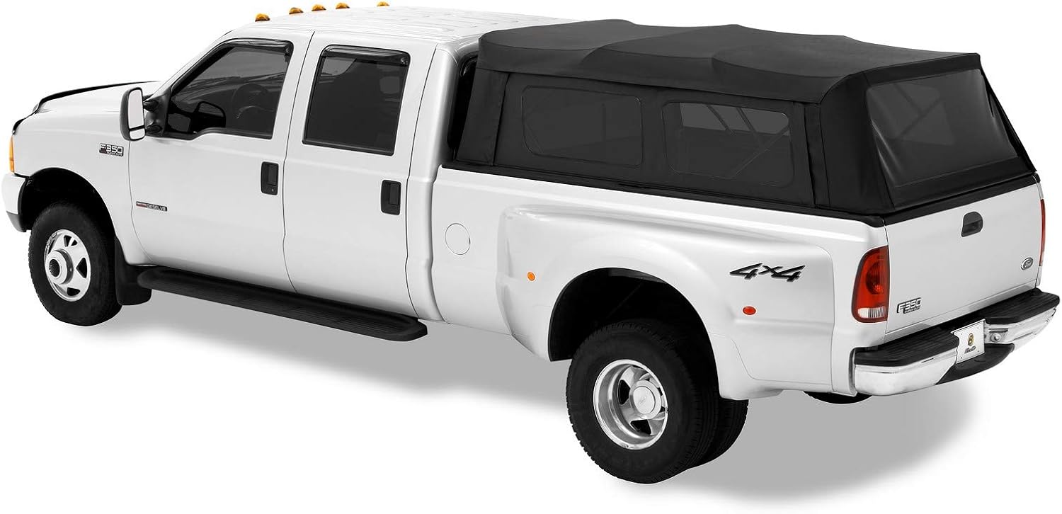 Bestop 7630735 Black Diamond Supertop for Truck - 6.75' Bed for 1999-2017 Ford F-250/F-350 Super Duty