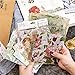 60 Fogli Adesivi per Scrapbooking Diario Stickers Adesivi, Stile retrò europeo, per Biglietti d'auguri Diario, Album Libri a Mano,Calendari Etichette, Scrapbooking Fai da Te Hobby Creativi