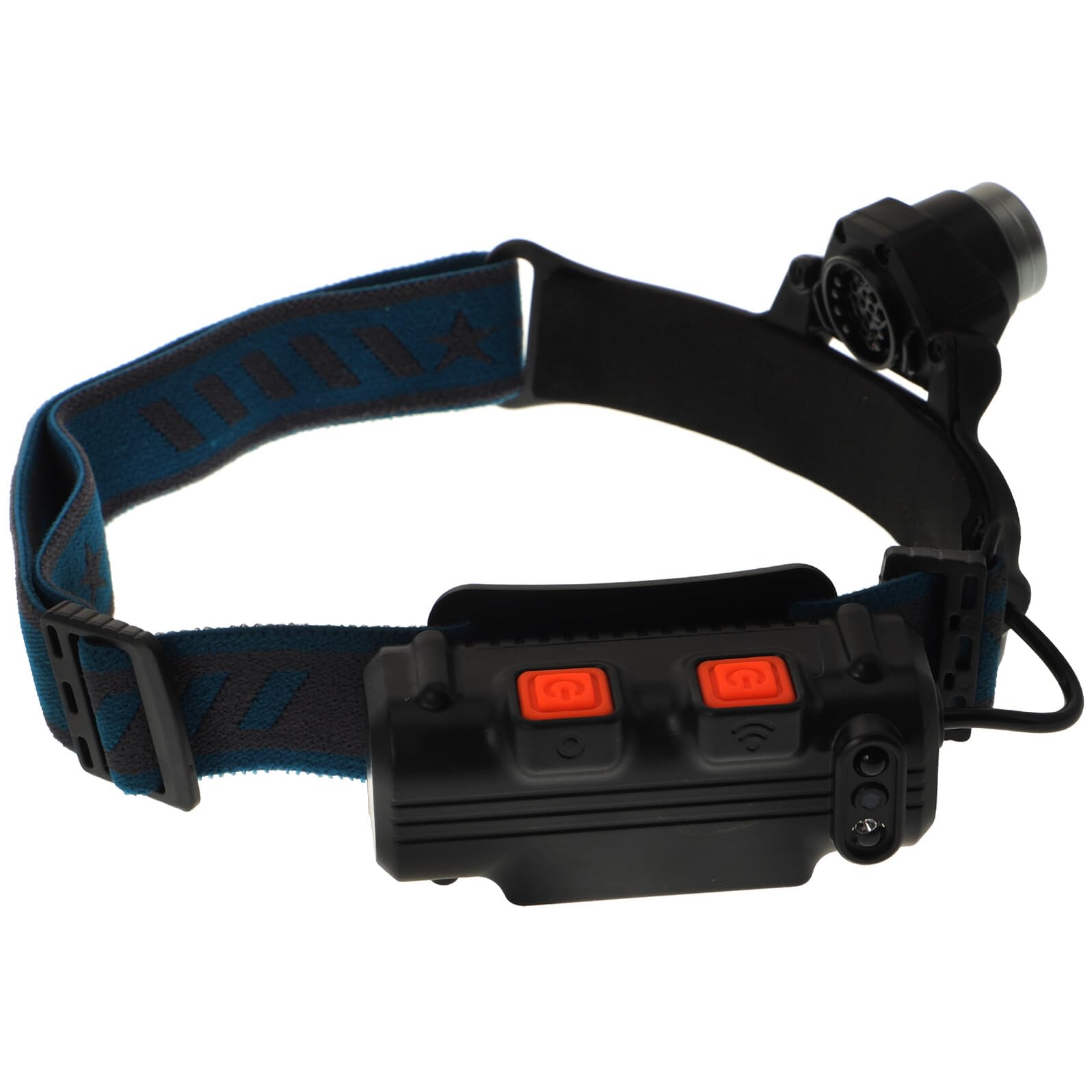 Lampe Frontale LED Rechargeable Lumens avec Bandeau Réglable Éclairage Large pour Chasse Course et Activités de Plein Air Batterie Lithium Type-c Longue Durée