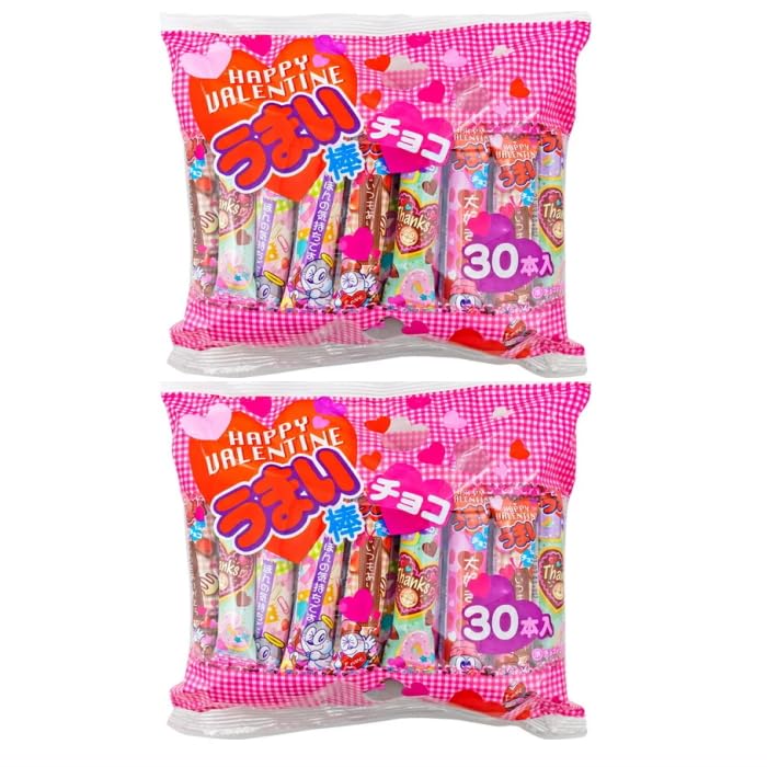 Amazon.co.jp: 【まとめ買い】やおきん バレンタイン うまい棒