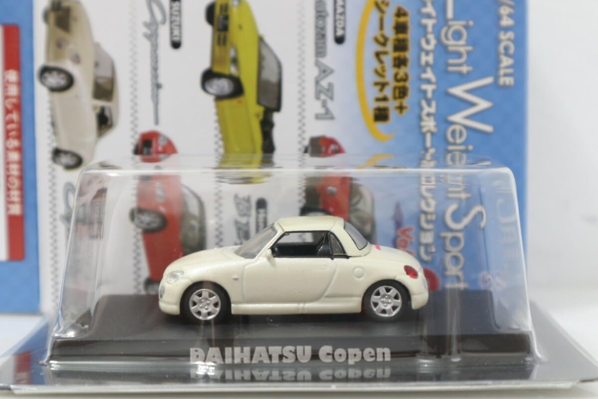 Amazon | アオシマ 1/64 ダイハツ コペン 白系 ホワイト ライト