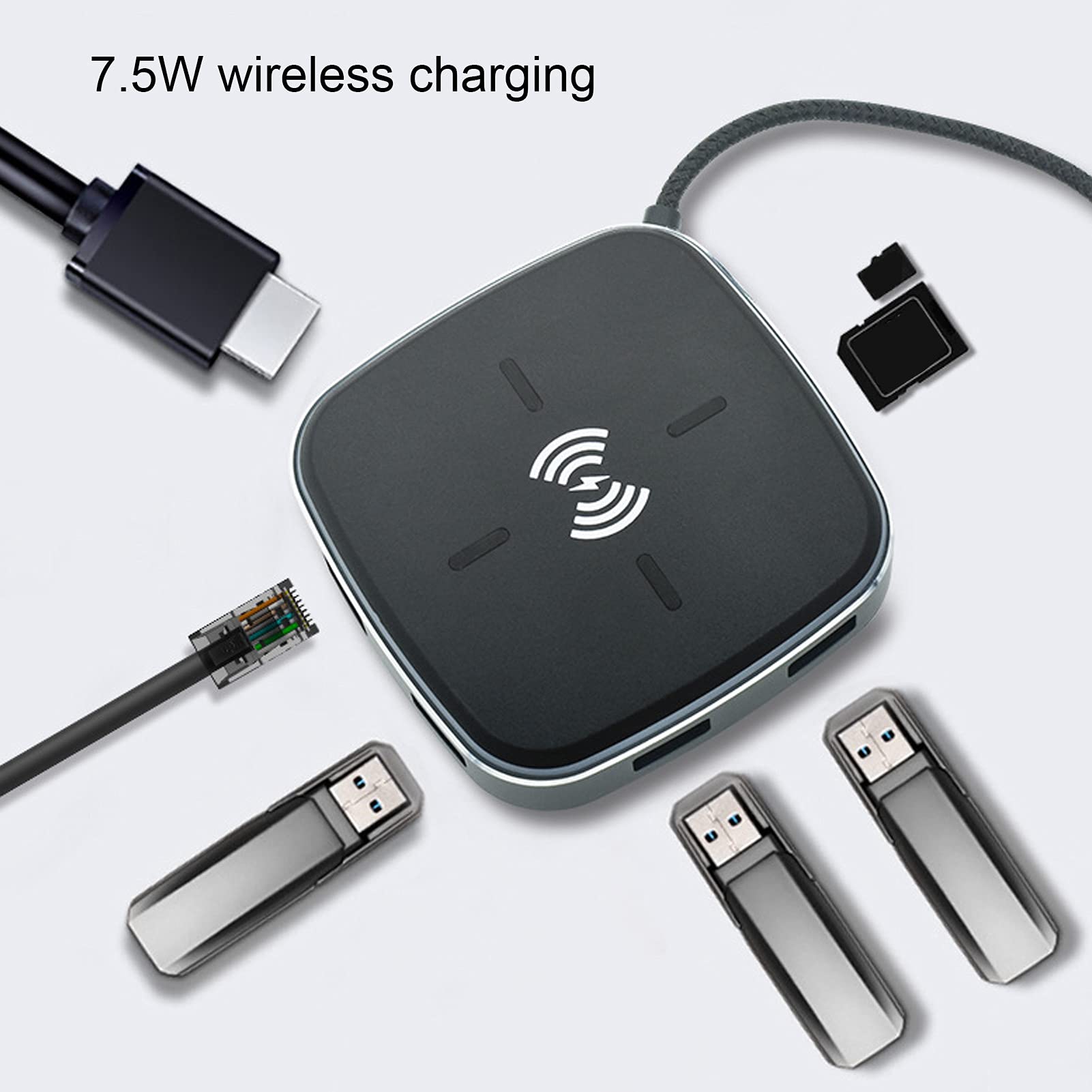 Amazon.co.jp: タイプC拡張ドック、多機能USB3.0ドッキング