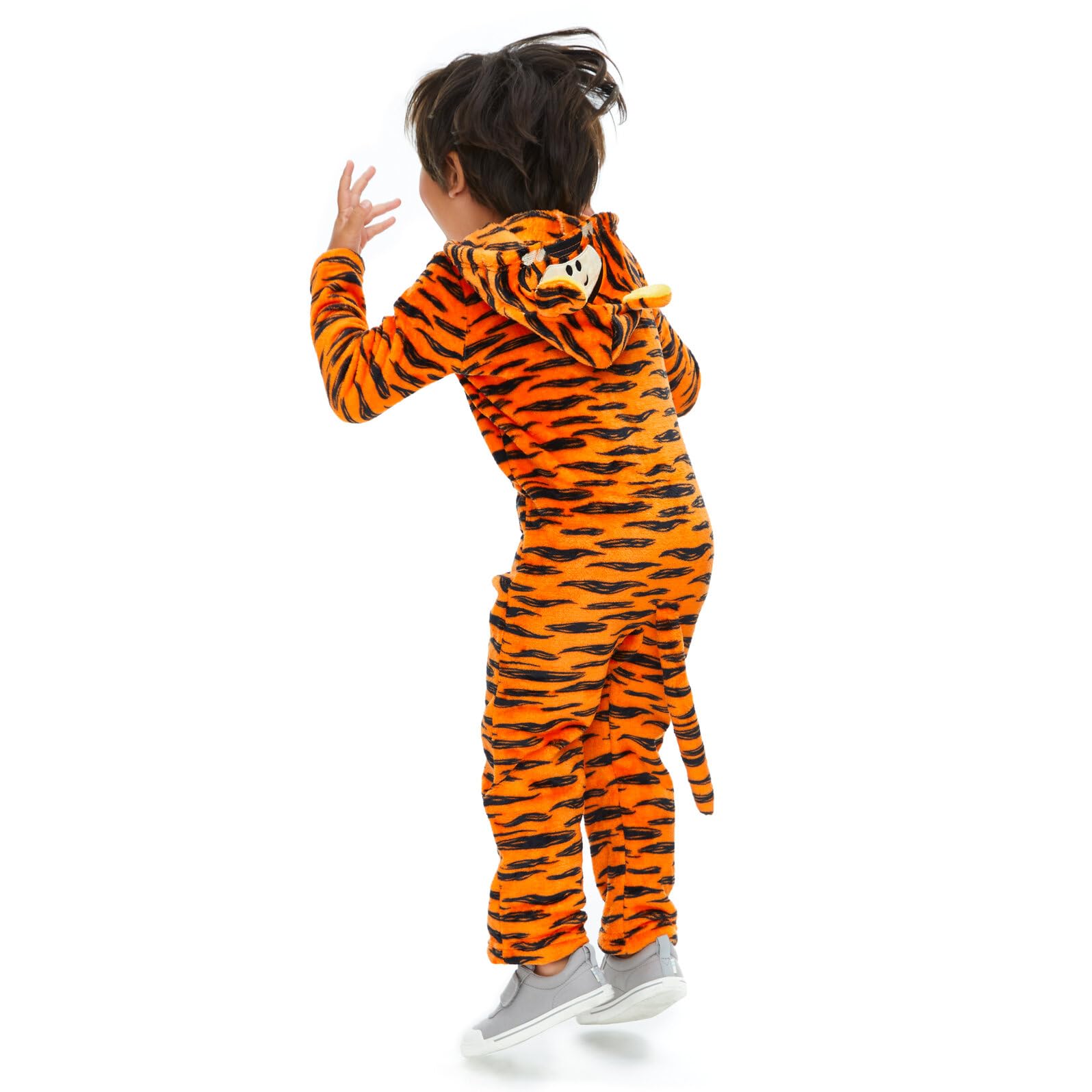 Disney Tygrys maluch polar kostium z kapturem cosplay kombinezon z ogonem 5T