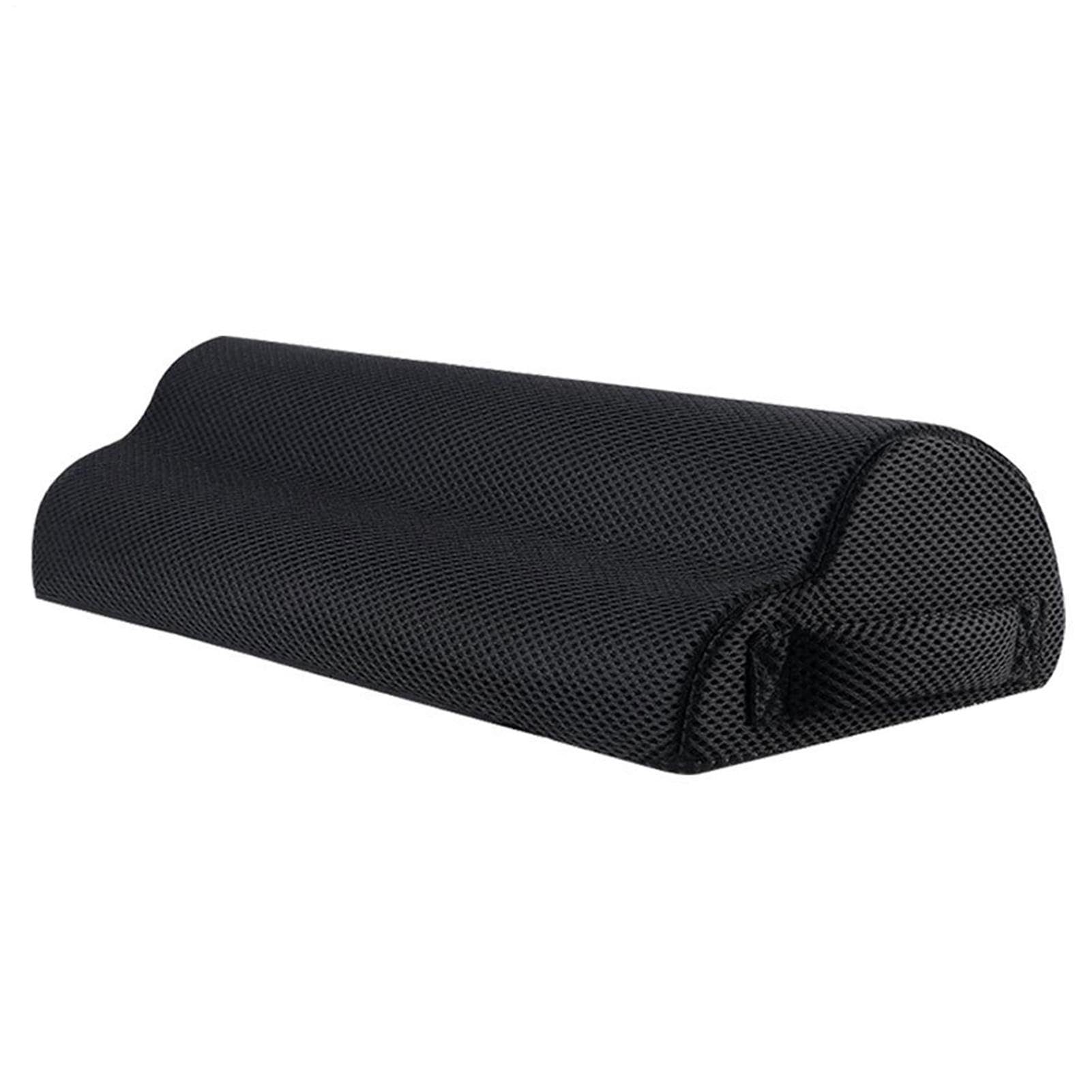 Poggiapiedi ergonomico, comodo poggiapiedi da scrivania da ufficio | cuscino di supporto per gambe in memory foam con supporto morbido e design antipressione, poggiapiedi regolabile per una migl