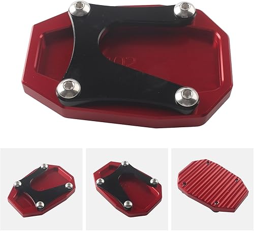 Miniatura 3 de Soporte lateral antideslizante para DUCATI MULTISTRADA V4/V4S/V4 S SPORT 2021 Rojo