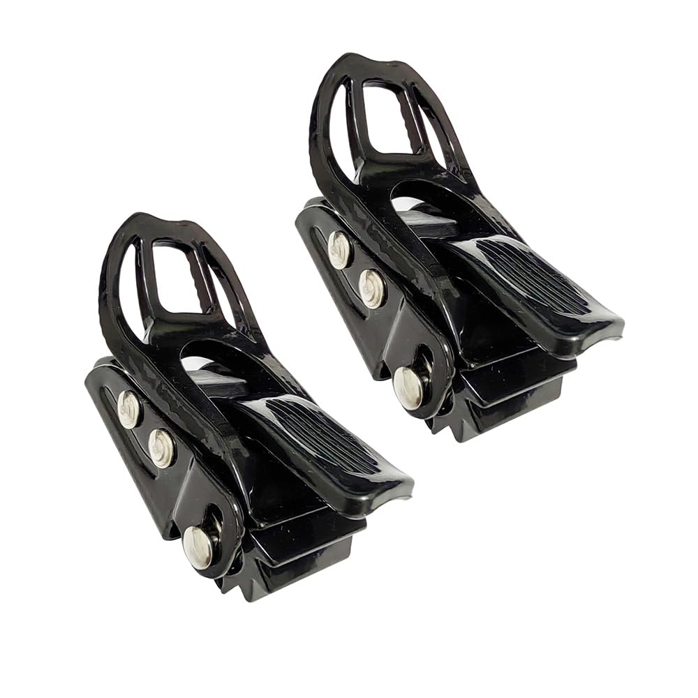 Boucles à cliquet pour planche à neige, largeur de base 23,5 mm, système de sangle d'orteil