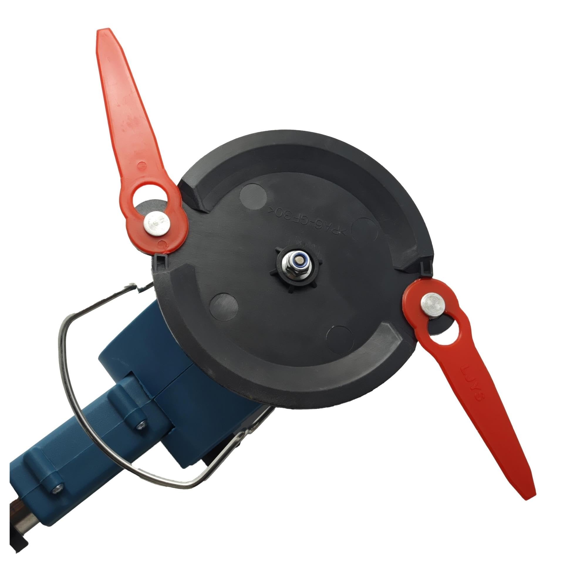 Cuchillas De Repuesto Para Cabezal De Cortadora De Césped, Compatibles Con Parkside, PRTA 20-LiA1 91099406, Cuchilla Para Cortacésped Con Cabezal De Plástico Simple A Presión(6 Cutter Head Blades)