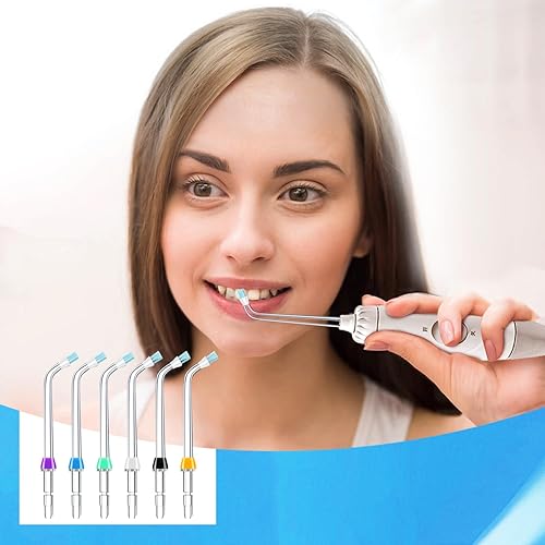 Miniatura 18 de Puntas de repuesto para Waterpik Aquarius Water Flosser Waterpik Cabezales de repuesto para cepillos de dientes e irrigadores orales