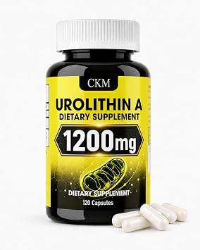 CKM Urolithin A Supplement 1200mg for Men & Women, 120 Capsules