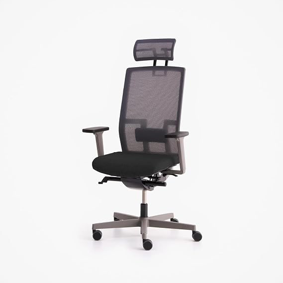 ME TOO Fluid Motion Plus® Head Anthracite Work Chair (Grey)