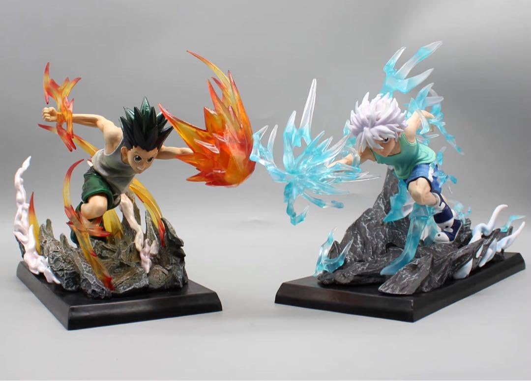 Amazon | ハンターハンター キルア ゴン 2体セット フィギュア 【箱あり美品】HUNTER×HUNTER ゴン キルア フィギュア 2体セット