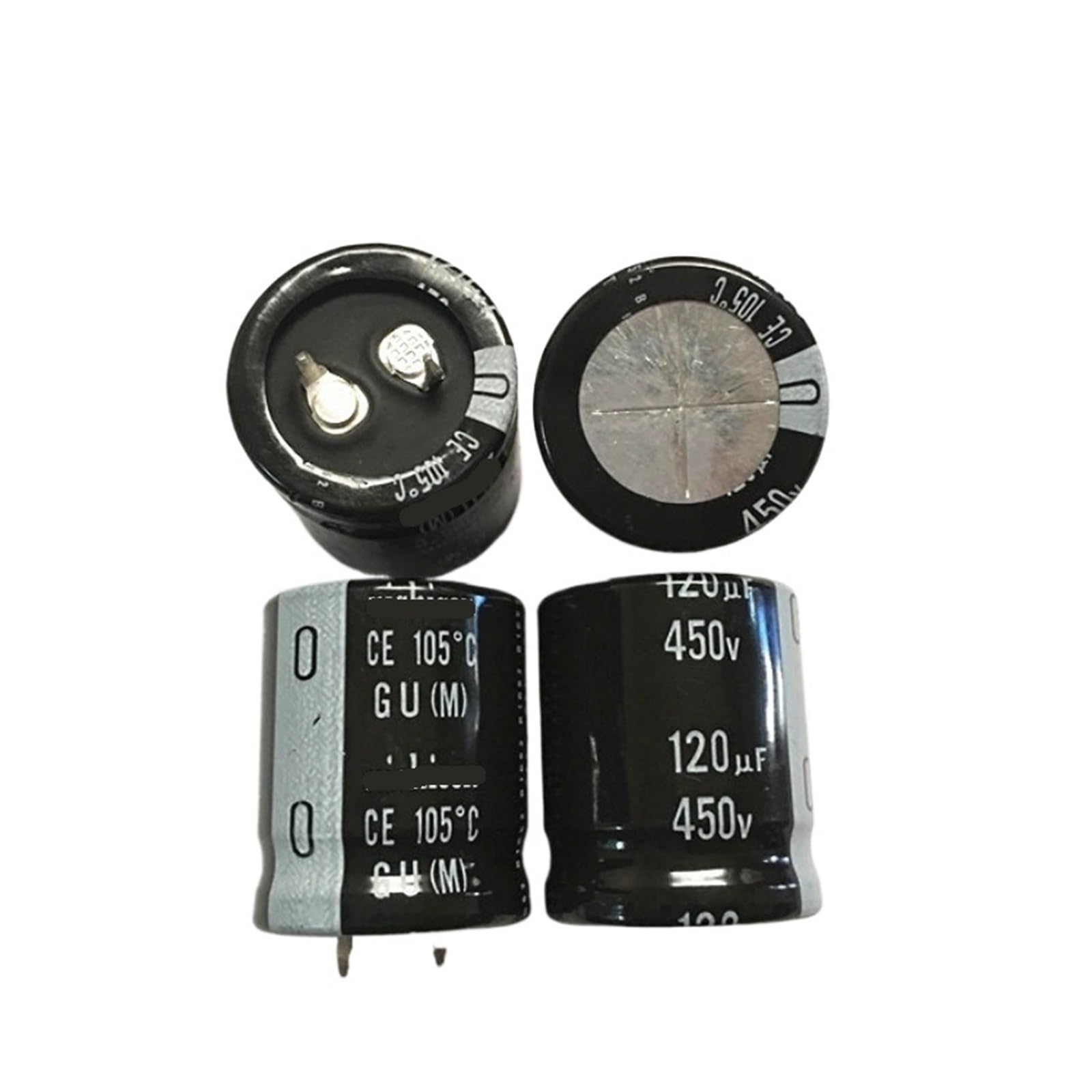 KSZHZYMGX 1PCS 450V120UF 25X30 electrolytic capacitor 120UF 450V 25 * 30