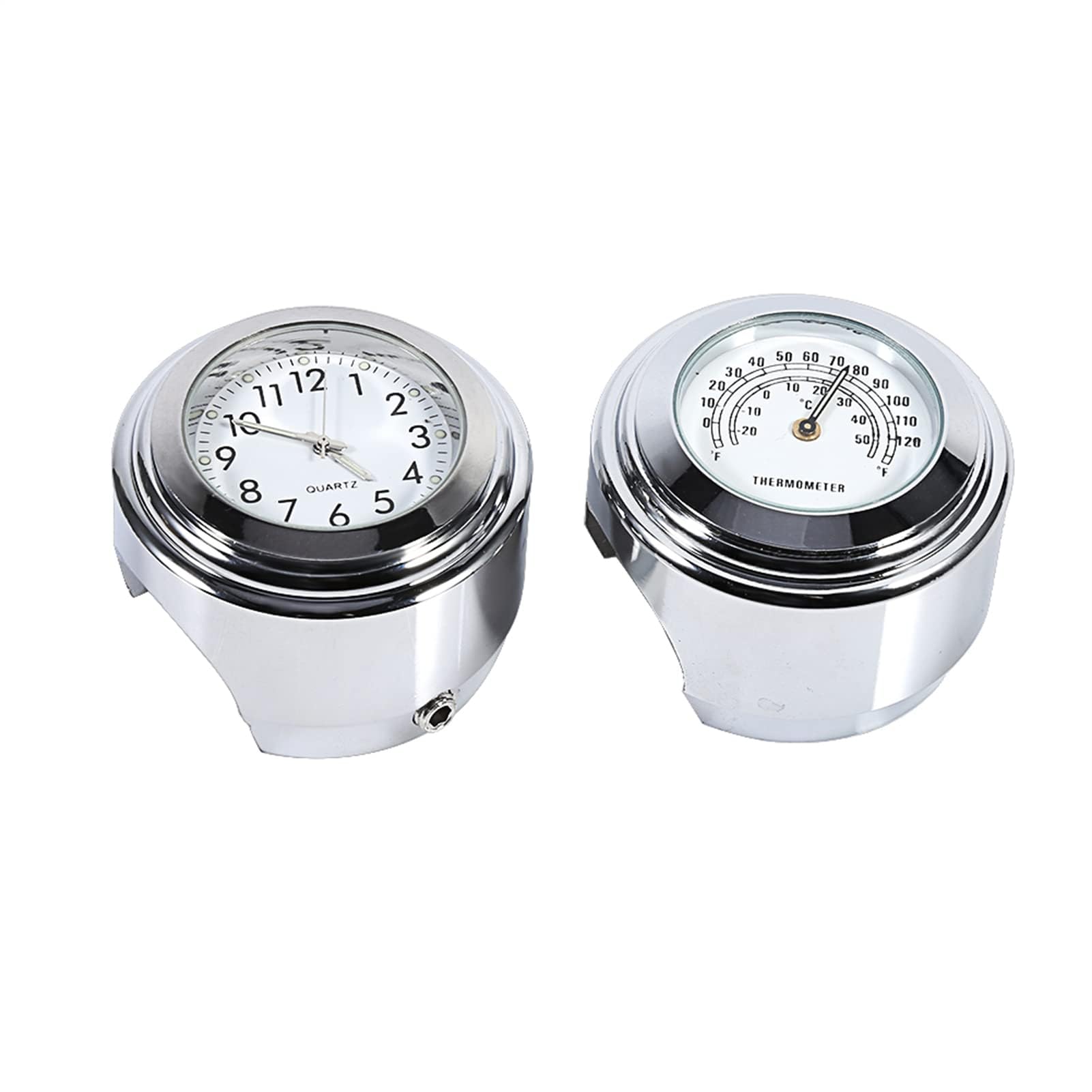 Alomejor COLLO COLLO MOTORCYCLE MOTORE MOTORE TERMITRO TERMOMEMITRO IN ASCOLTA IN ASCRITURA IL MODIO LUMININO RESISTENTE CON CROME PER IL RUBILE DEGLI 7/8 "1"