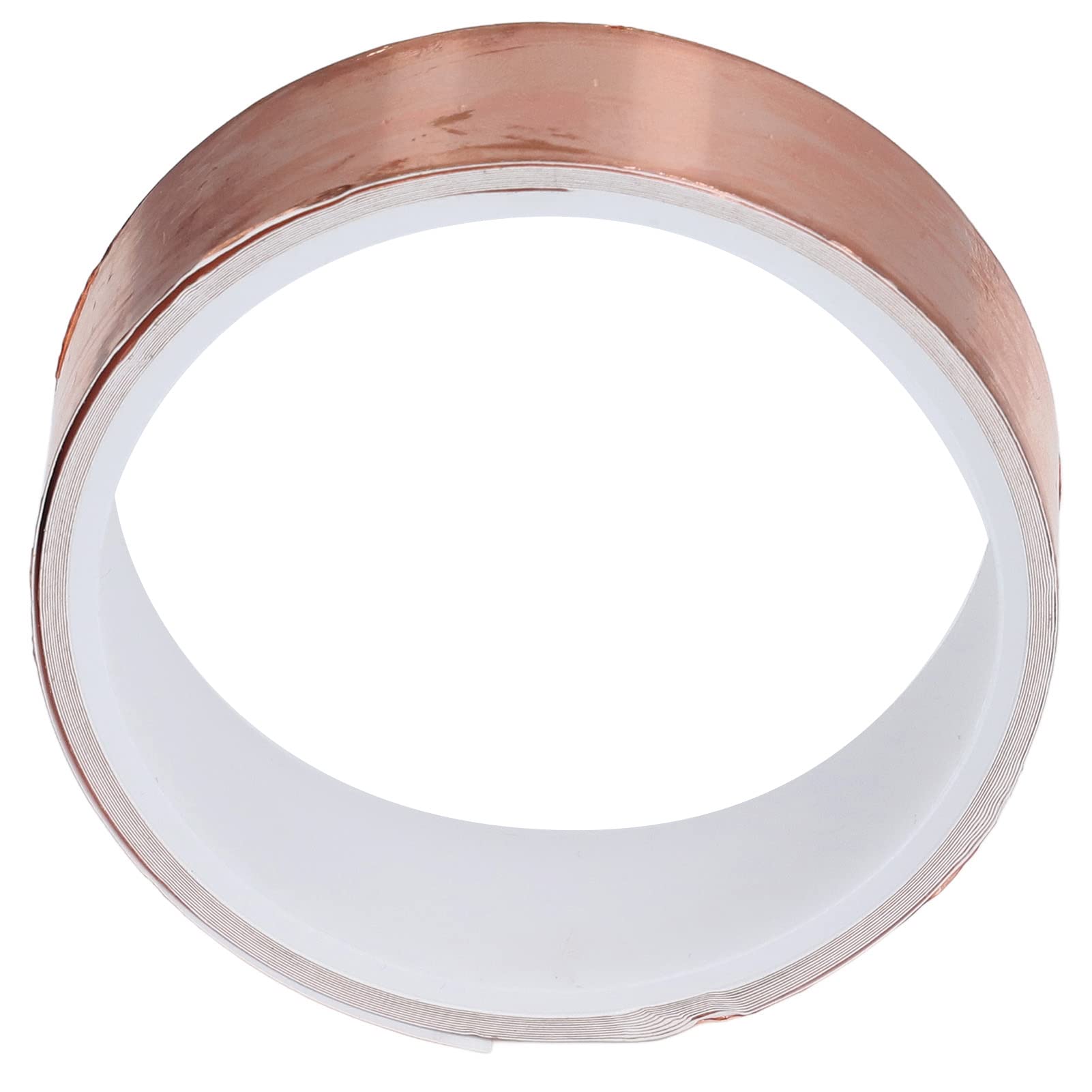 Respicefinem Double Side Conductive Copper Foil Tape Ideal for EMI Shielding and Electrical Repair Made of Excellent Copper Material with Good Flexibility to Bending Tearing