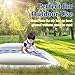Inflatable Kids Travel Bed Toddler Air Mattress Set,Portable Blow Up Mattress Sleeping Bed Cot with Bed Rails and Electric Pump Ideal for Road Trip