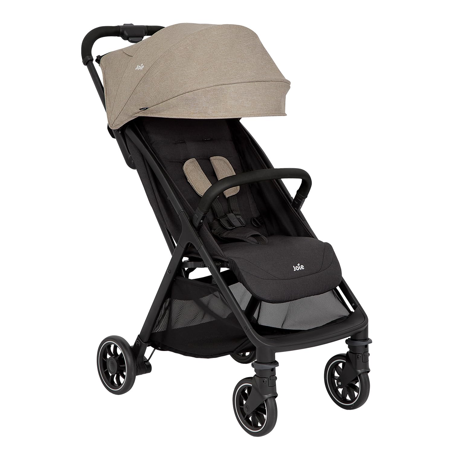 Joie Pact Pro Lightweight Compact Fold Stroller - Pram for Boys and Girls with Custom Recline, Front Swivel Wheels and UPF 50+ Canopy Stroller for Suitable from Birth to 22kg, Age 0 to 4 Years-picture-14