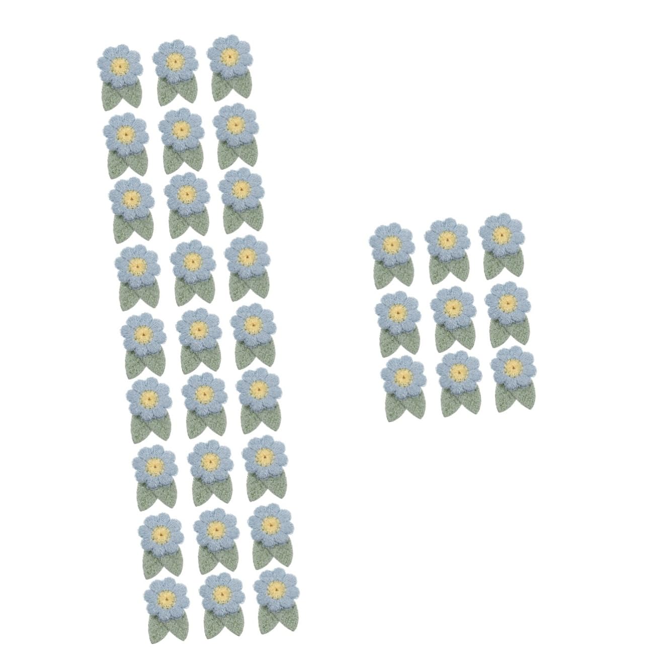 SHINEOFI 40pezzi Toppe Floreali Ricamate Per Abbigliamento Applicazioni Fai Te Per Magliette Accessori Moda Riparazioni e Decorazioni Materiale Sicuro Per La Design Unico