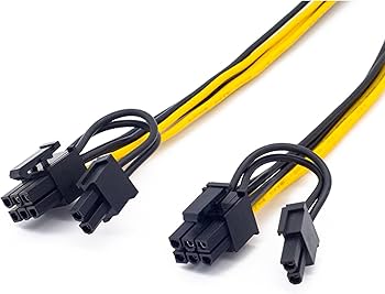 CPU 8枚 Amazon.co.jp: GPU 電源変換ケーブル (CPU 8ピン→CPU 8ピンx2